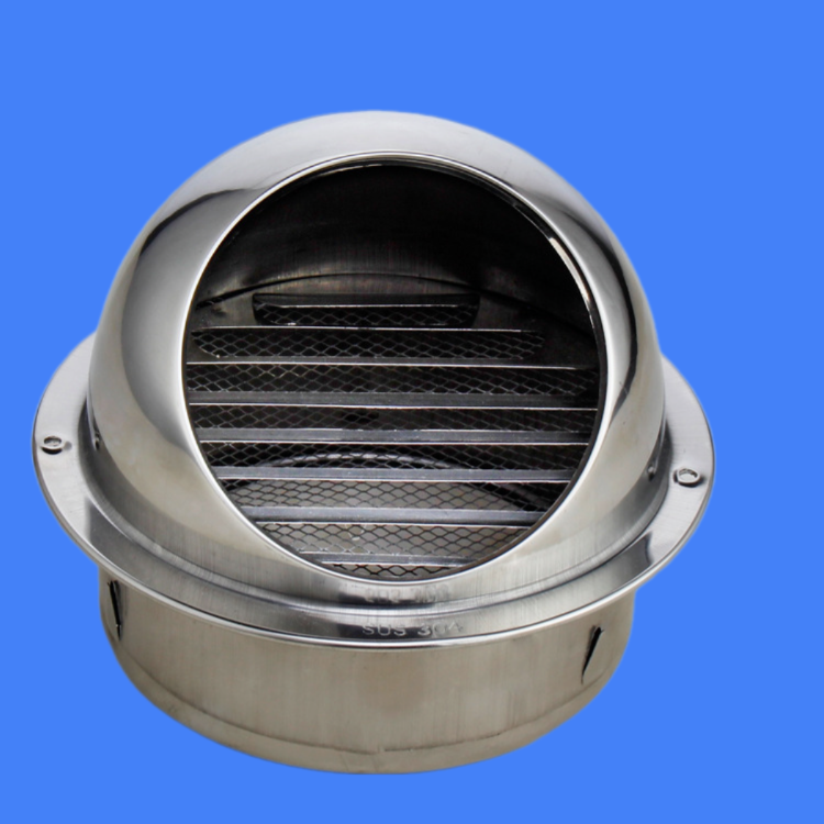 Nắp chụp inox gắn ống bạc hút mùi nhà bếp - Ảnh 3